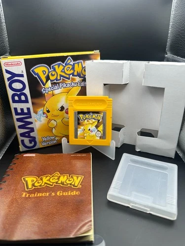 Pokemon Yellow Version CIB Game Boy Complete Boxed EUR Tested Authentic