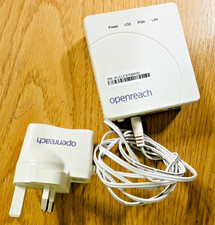 Nokia-ONT G-010G-Q Openreach Optical Fibre GPON Terminal with power supply