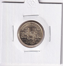 AUSTRALIAN: 2026 $2 BLUEY GRANNY MOBILE UNC COIN IN 2X2 HOLDER  #7072