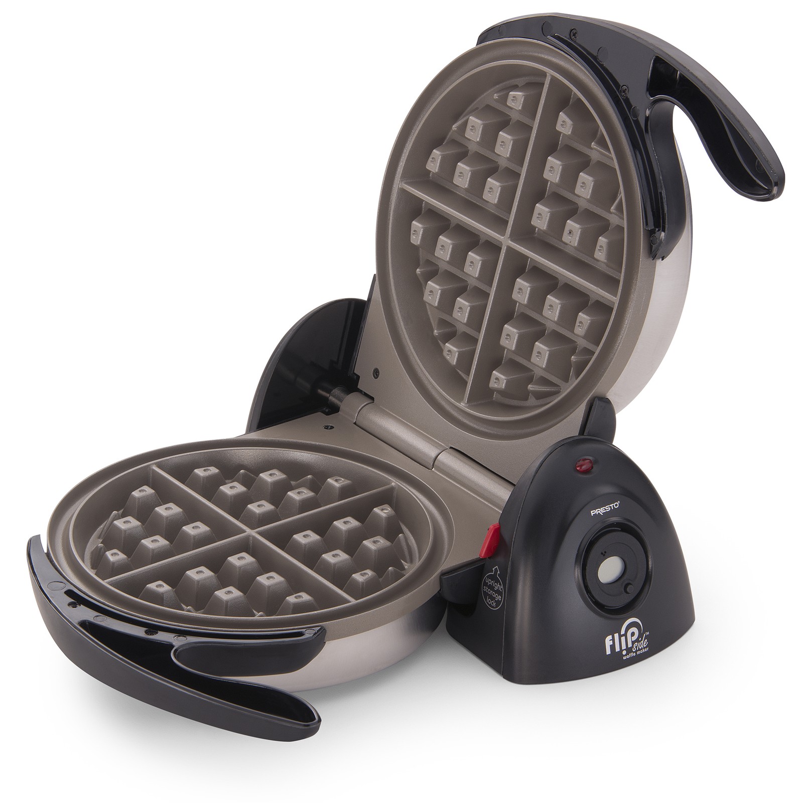 Presto FlipSide Belgian Waffle Maker, Ceramic Appliance, 7",