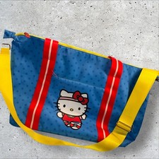 Hello Kitty Blue with stars duffle bag, travel bag
