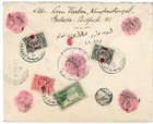 Turkey In Asia-Sc#152 Hi~Value(single frank)-TCHOROUM 22/1/22-SCARCE-CORNERS OF — photo 1