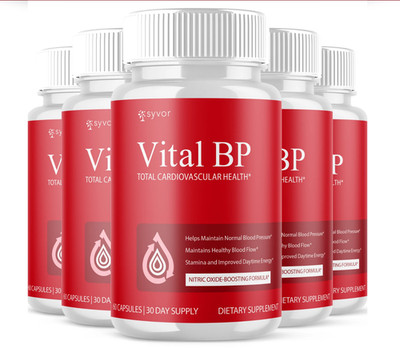 (5 Pack) Vital BP Advanced Blood Support Vitamin Formula VitalBP 300 Capsules