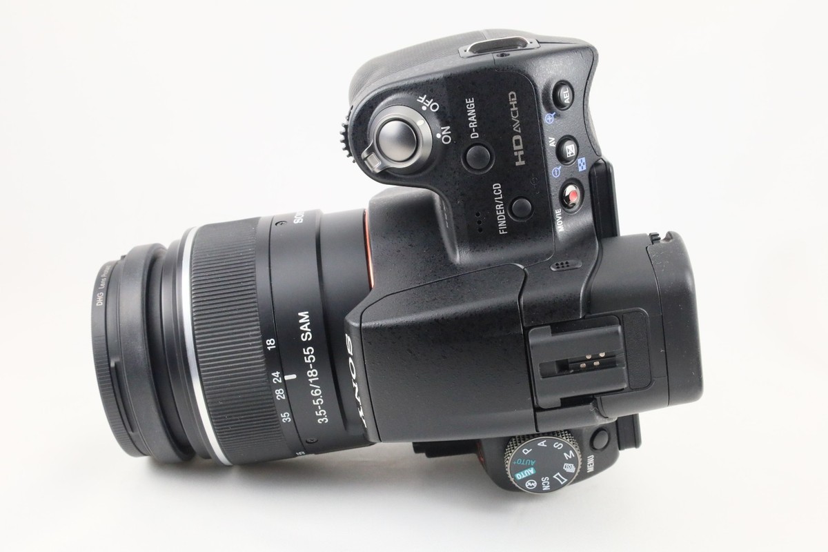 SONY Alpha A55 SLT-A55V w/18-55mm Lens ONLY 980 Shots Tested