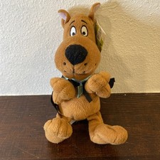 Scooby Doo Sitting with Black Cape Dog Animal 10" Plush Stuffed Toy