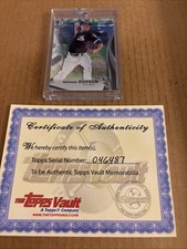 TOPPS VAULT 1/1 w/ COA 2017 Bowman Platinum MICHAEL KOPECH RC WhiteSox Card (f5)