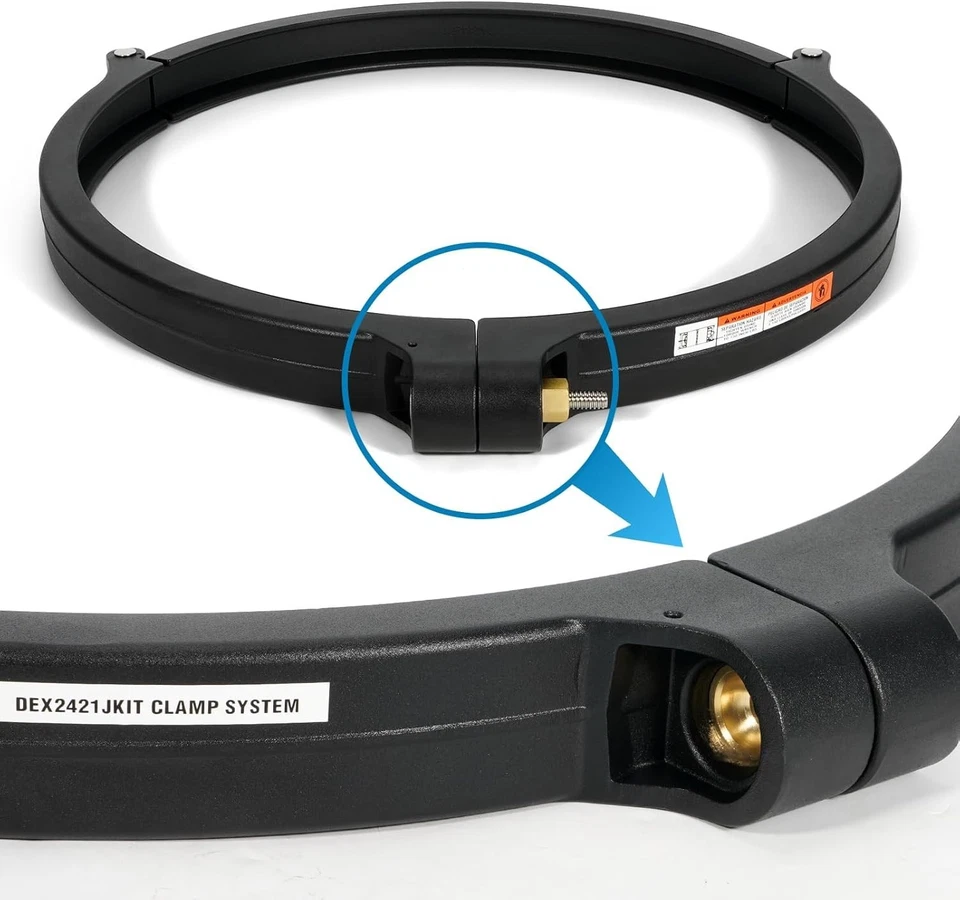 Replacement DEX2421JKIT Pool Filter Clamp System Tank Seal Hayward SwimClear Pro - Image 4 of 4