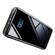 Portable Charger, 20000mAh USB C Power Bank Fast Charging, LED Display Phone Bat