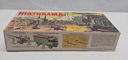 1/72 - HO Scale Rare MPC Historama Tobruk MISSING INSTRUCTIONS - Picture 2 of 5