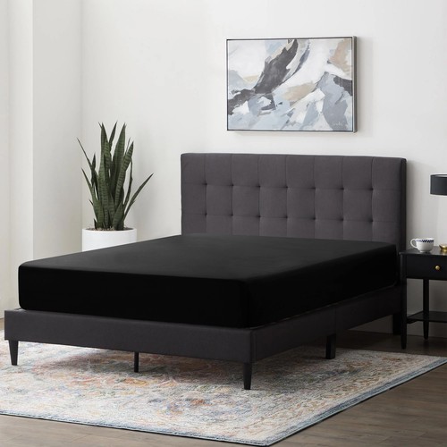 Full Fitted Sheet 16” Extra Deep Pocket Elastic Bed Sheets Twin Full King Queen - Picture 9 of 108
