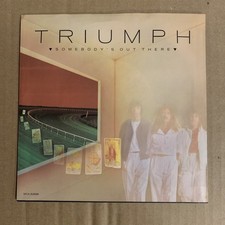 Triumph 45 Rpm Promo Vg Somebodys Out There Mca-52898