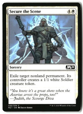MTG Secure the Scene [M21 - 35] LP 4-25