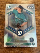 2026 Bowman Chrome Ryan Sloan Top 100 #BTP-57 MARINERS