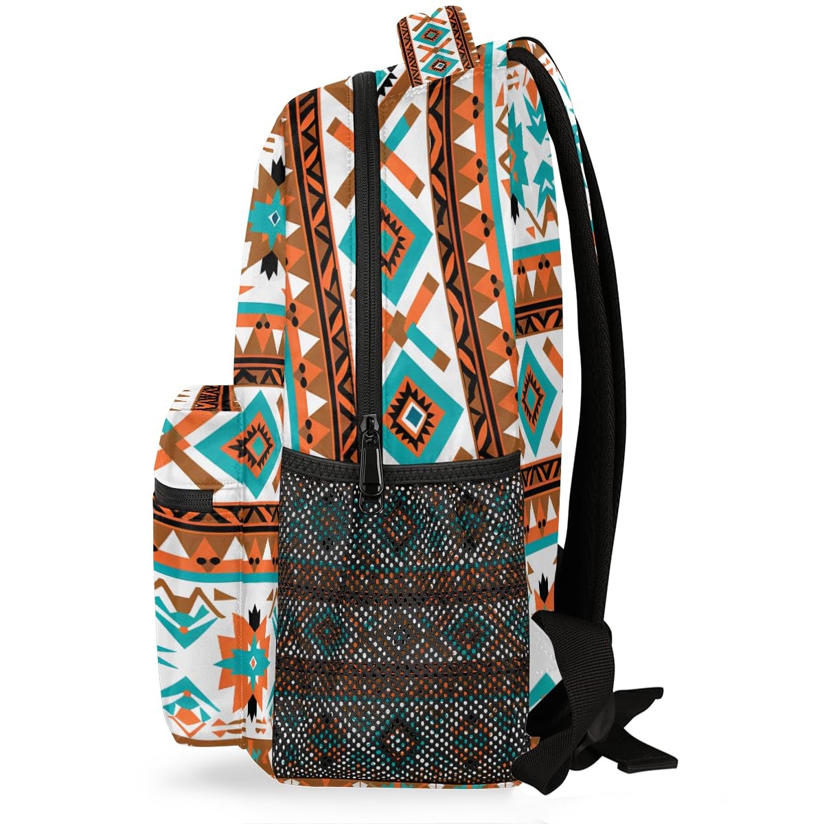Lucky Brand Geometric Aztec Tribal Print Backpack-New Tribal Medallion Backpack: Aztec Inspired Print, Ethnic  main image 2