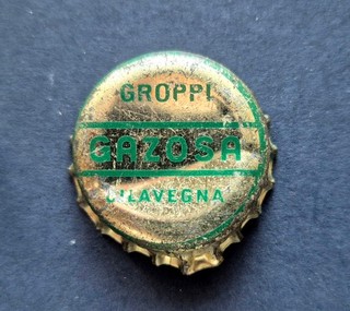 Groppi Cilavegna drink cap soda bottle cap veneer drink Kronkorken