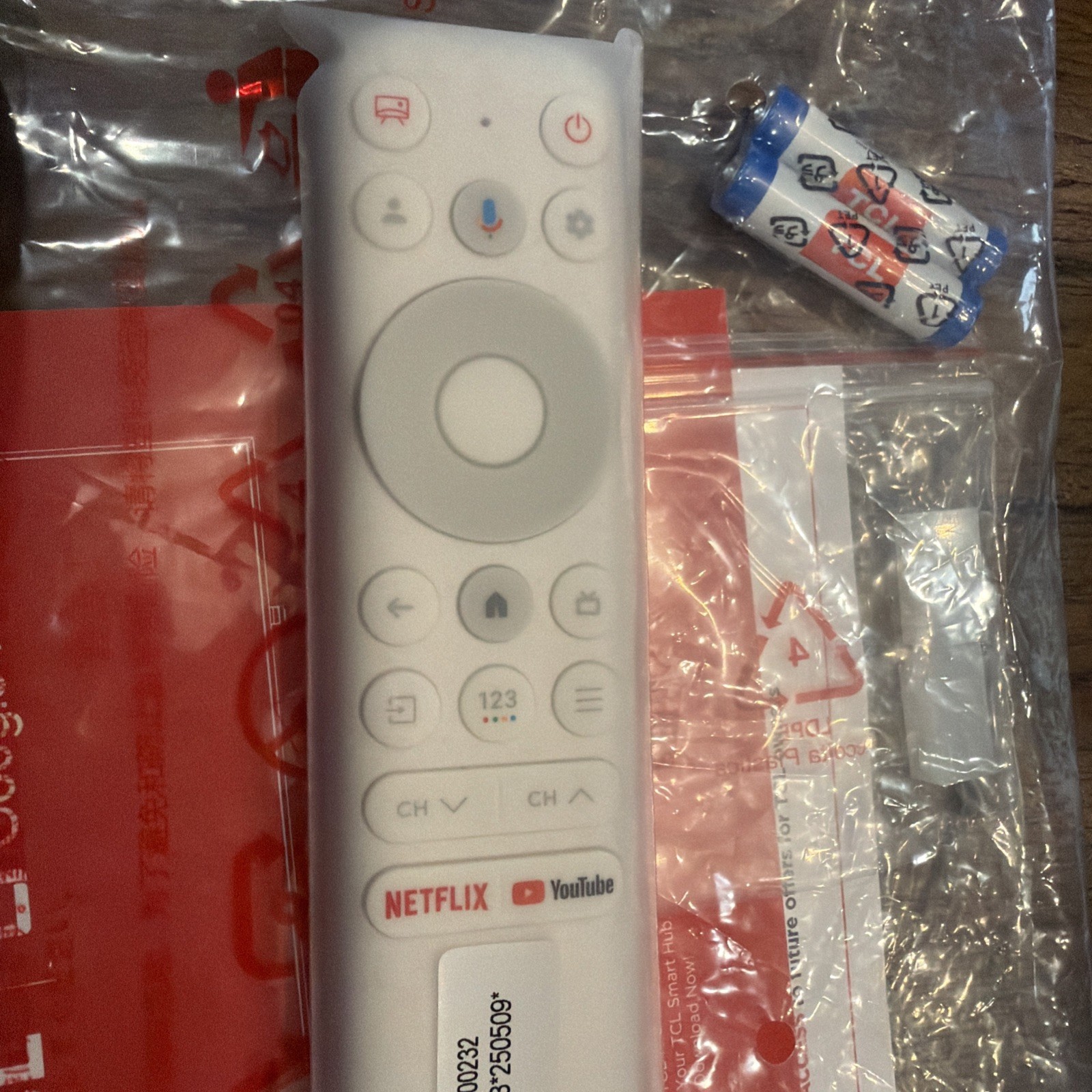 New RC902N FER1 Voice Remote Control For TCL TV 55A300W Power Cord For Tcl A300