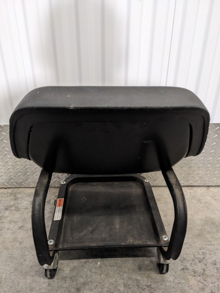 Snap-On Tools Black Rolling Padded Seat Chair Creeper JCH30A