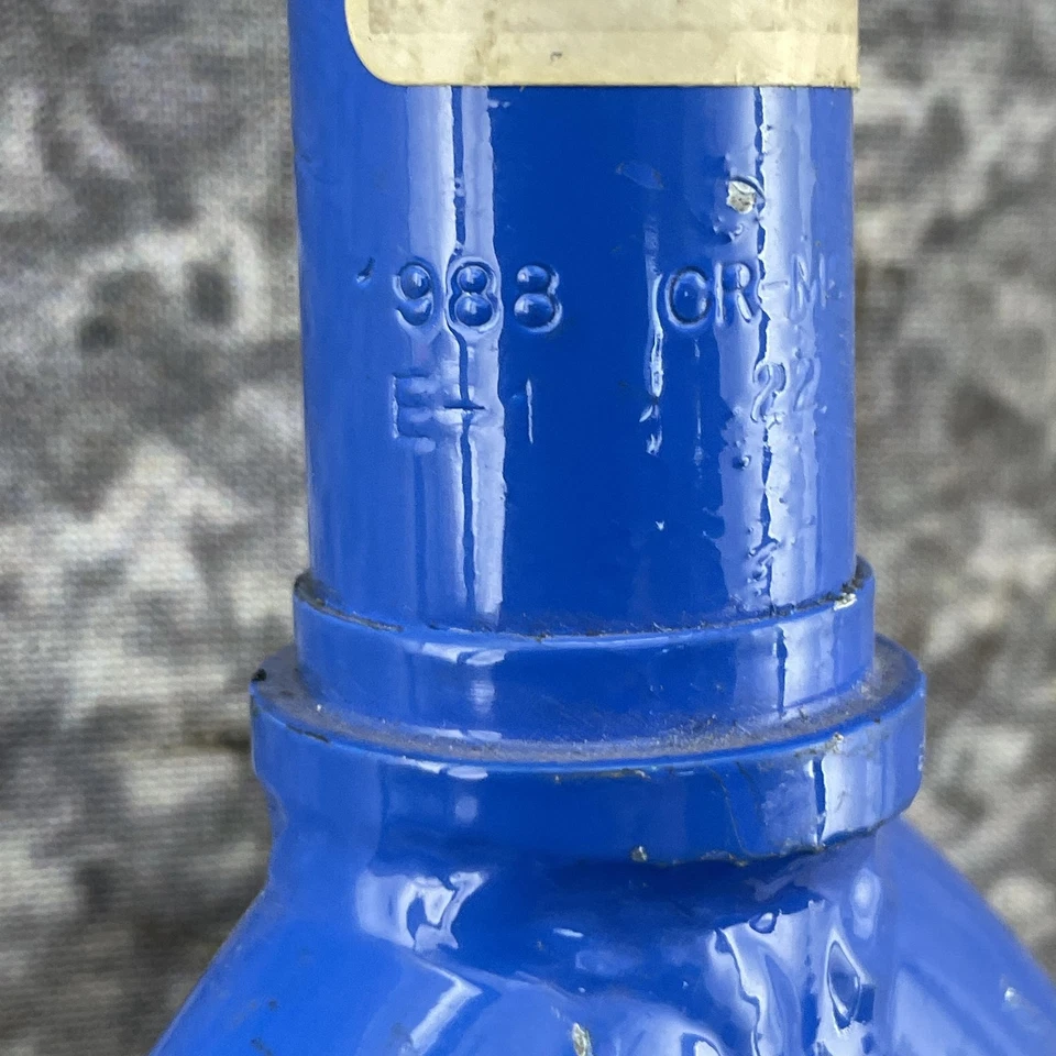 Vintage GT 26" Fork 1in Threaded 22.2 CRMO Blue Steel Mountain Bike 88 Short 5.5 - Image 3 of 4