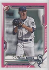 2021 Bowman Prospects Fuchsia Border 163/299 George Kirby #BP-117 2z3