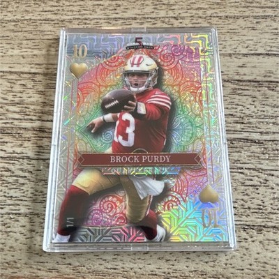 Wild Card 2026 5 Card Draw Stacked Deck Brock Purdy Football 1/1 SD3H-BPN