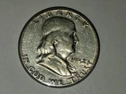 1952 FRANKLIN HALF DOLLAR 50C US COIN IN CLEAR CAPSULE CIRCULATED 90% SILVER