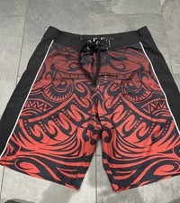 RARE: AFFLICTION SUNNY TRIBE BOARDHORTS - SIZE 36- UFC / MMA       