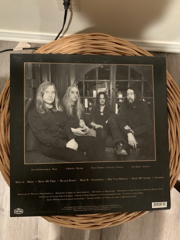 Witch-Heavy Metal Music- Gold Colored Vinyl- 2006- J. Macis of Dinosaur Jr. - Image 3 of 3