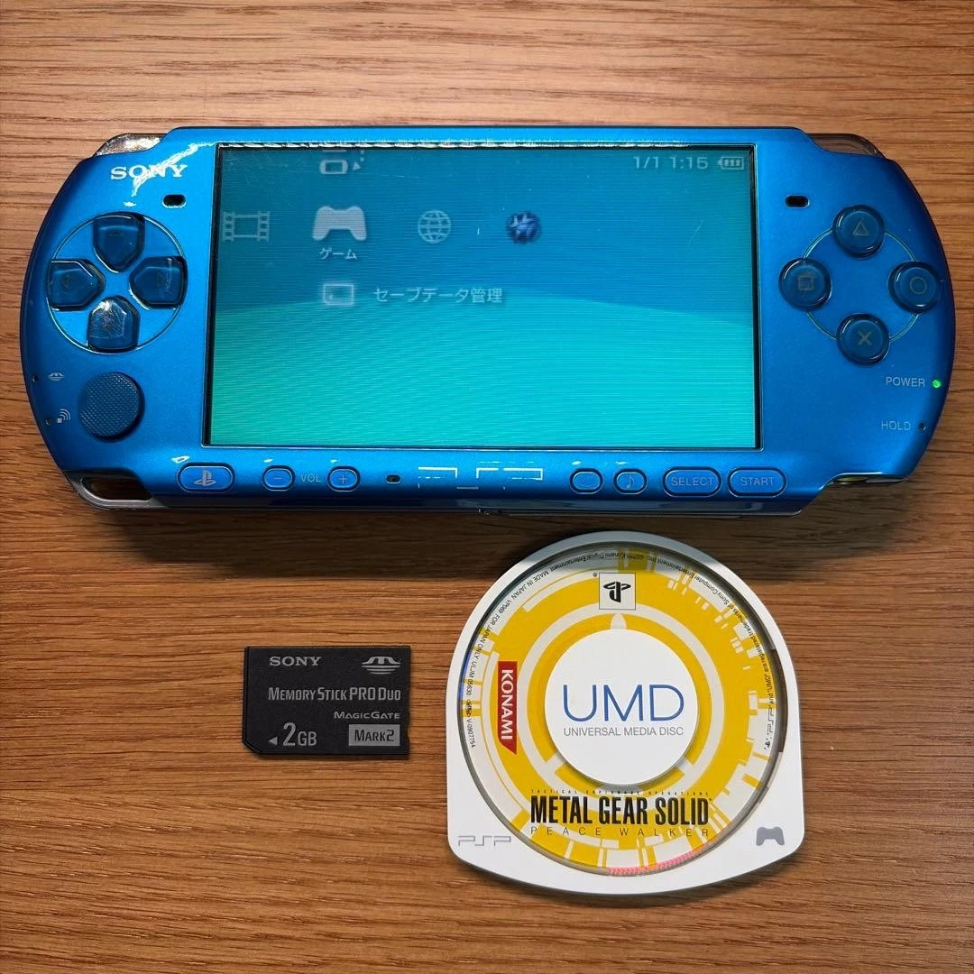 Sony PSP NTSC-J Blue Video Game Consoles for sale | eBay