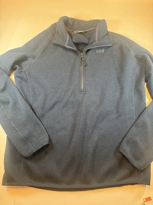 Helly Hansen 2XL  1/4 Zip Polartec Fleece Sweatshirt Jumper Hiking Outdoor