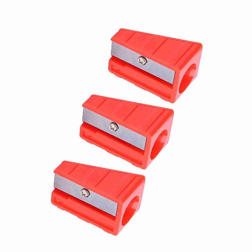 (Red)Pool Cue Tip Shaper 3pcs Tragbarer Bleistift Form Snooker Cue Tip CH - Bild 20 von 22