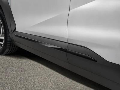 Seitenleisten Piano Black Hyundai Kona SX2 ab 2023 BE271ADE00BL 4tlg Set