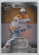 2023-24 Upper Deck Engrained Rookies Auto Luke Evangelista #111 Auto 1i73