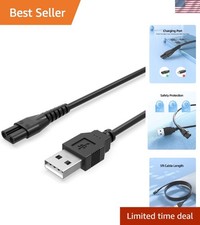 Compatible USB Charger Cable for Manscaped Lawn Mower 3.0/2.0 - 1-
