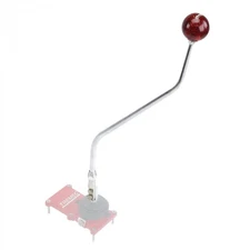 Chrome 23 Dual Bend Shifter Stick Fits TKO Magnum Tremec 5 6 speed Transmission 