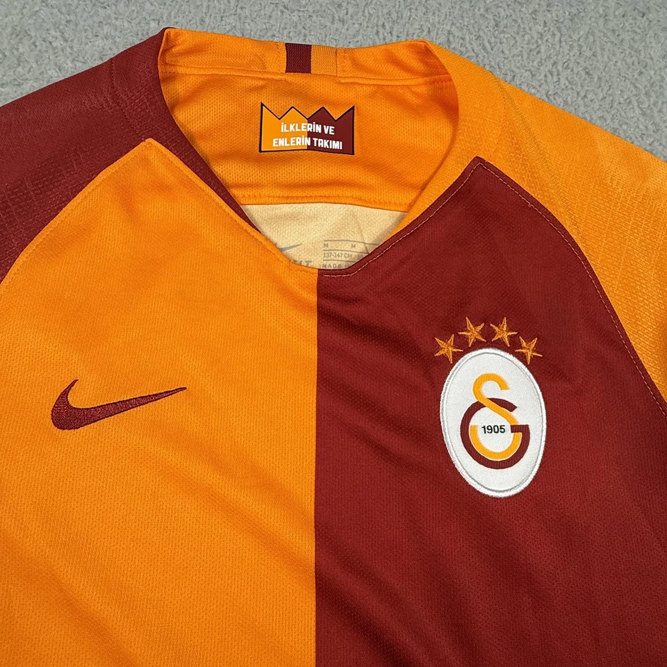 Galatasaray Nike Shirt Youth Medium Jersey Soccer Football 2018 Dri Fit Kit - Image 3 of 4