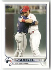 2022 Topps MVP Bryce Harper Meets Rookie #367