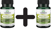 2 X Swanson Relora, 250Mg - 90 Caps (666,25 Eur/Kg)