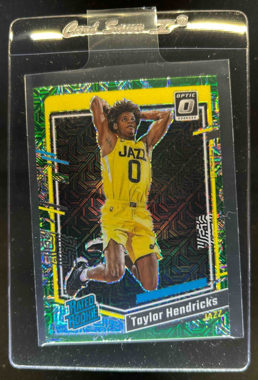 2023-24 Donruss Optic Taylor Hendricks Choice Dragon Prizm Rated Rookie #233