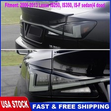 Smoked Led Tail Light Kit W Trunk Light Bar For Lexus Is250 Is350 Isf 2006-2013
