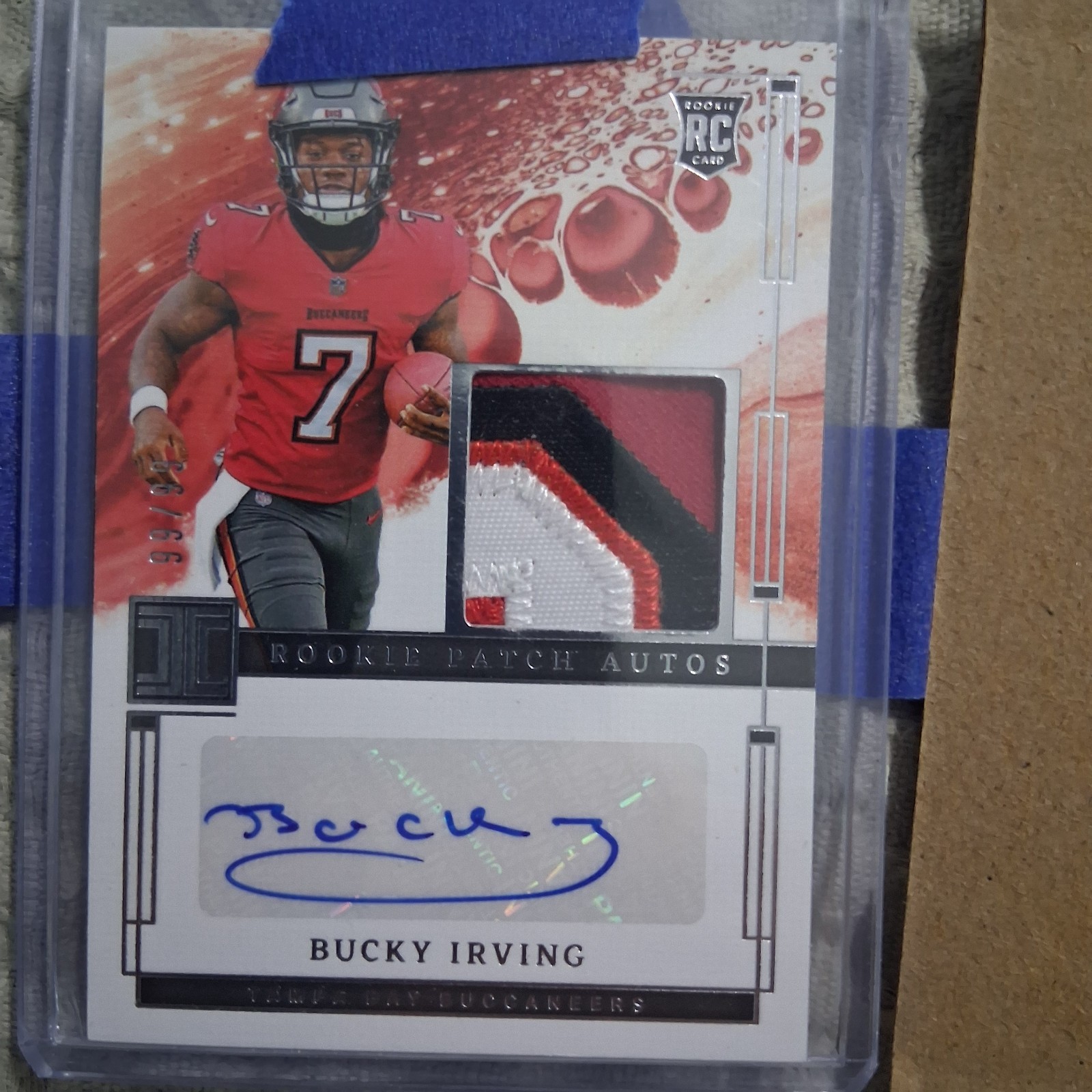 2024 Panini Impeccable - Rookie Autographs Bucky Irving #RA-BIG /99 (AU, RC)