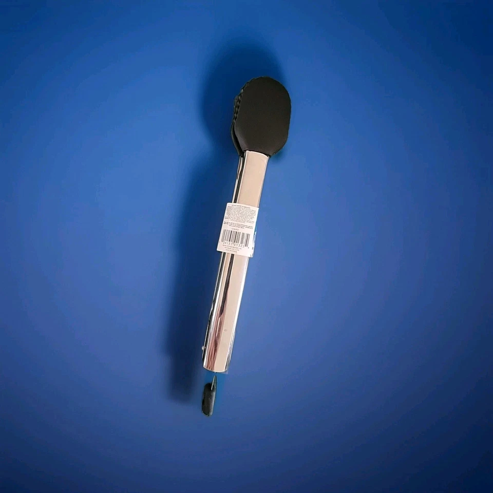 Pinzas Farberware 11" extremo de silicona de acero inoxidable de alta resistencia Foto 2 de 3