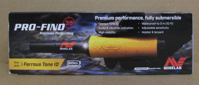 Minelab Pro-Find 35 Metal Detector Pinpointer  [23D]