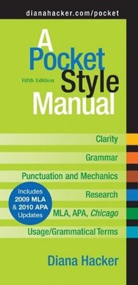 A Pocket Style Manual - Hacker, Diana