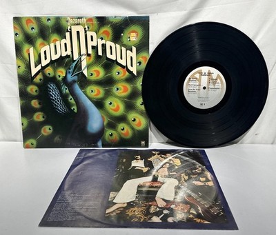 Nazareth    Loud 'N' Proud -  1973 LP   AA&M Records   SP-3609 Classic Rock