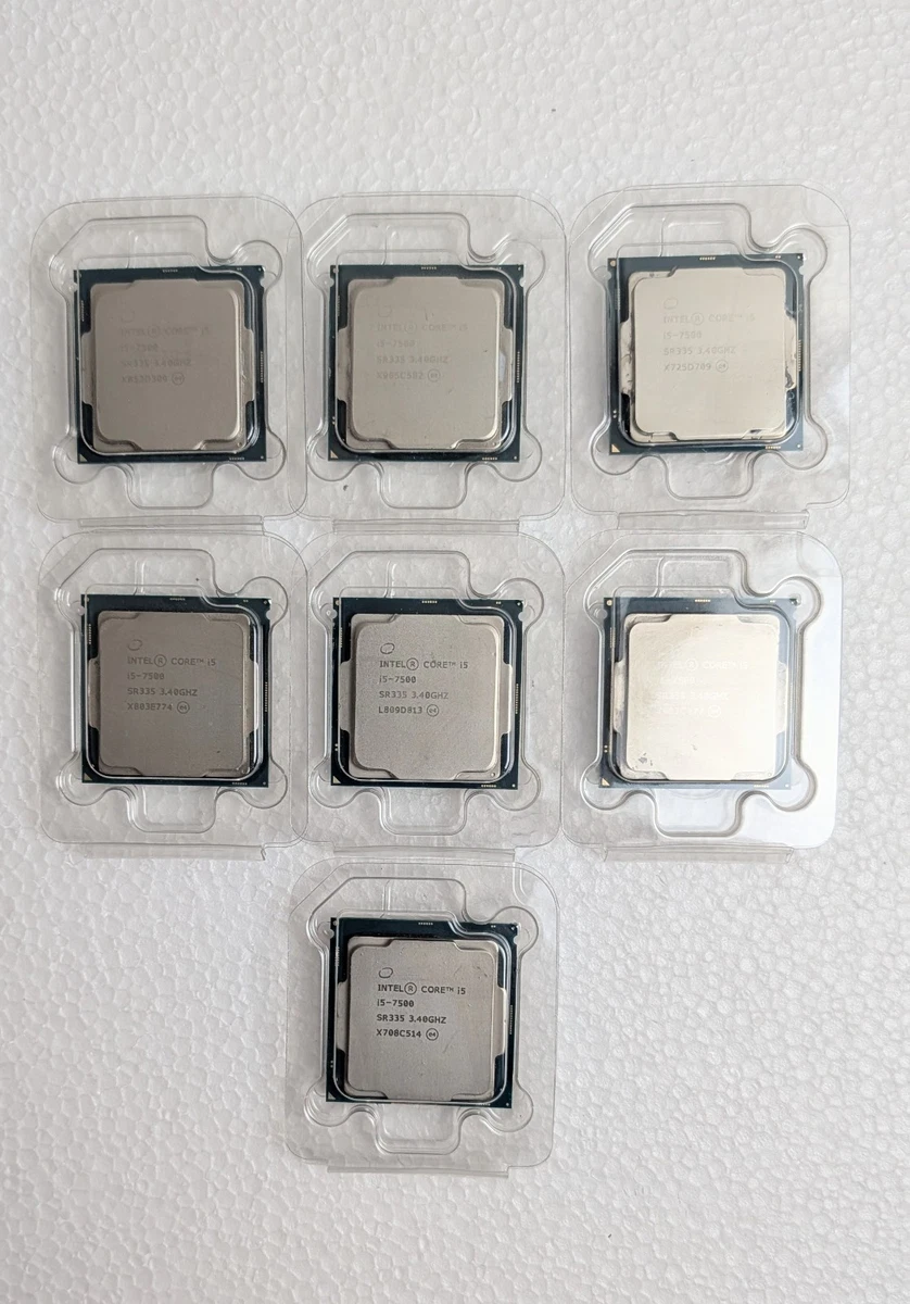 Intel Core i5-7500 Processor Model Computer Processors (CPUs) for
