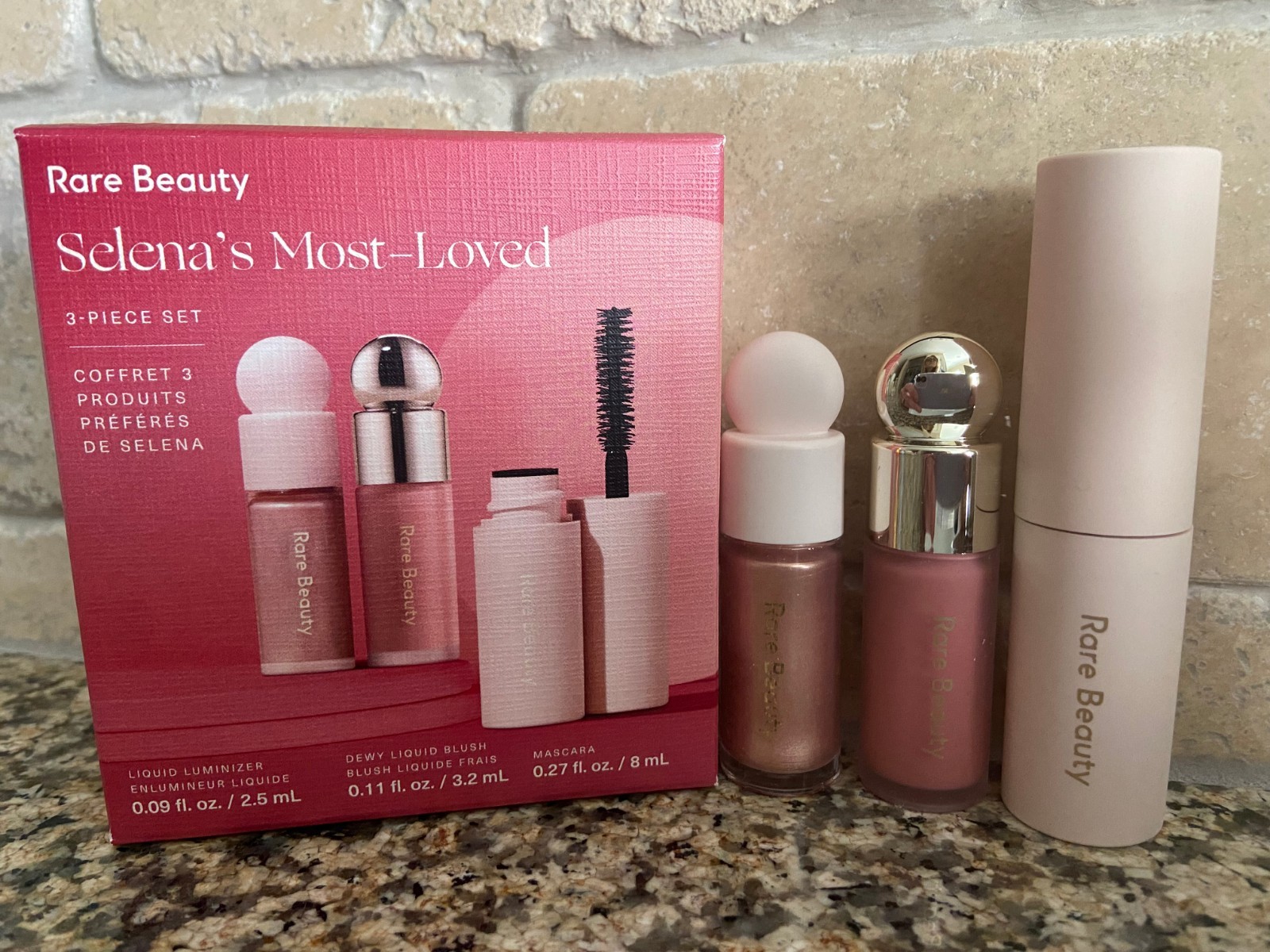 Rare Beauty Selena's Most Loved 3 minis BNIB-blush highlight
