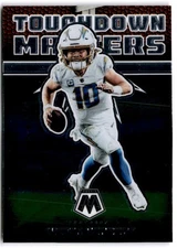 2022 Panini Mosaic Touchdown Masters #5 Justin Herbert LA Chargers NM-M ID:48619