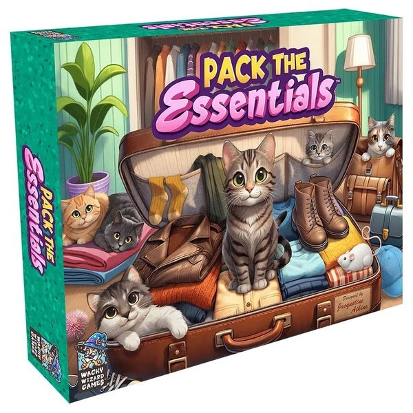 Wise Wizard Games The Essentials Cat Packing Board Game