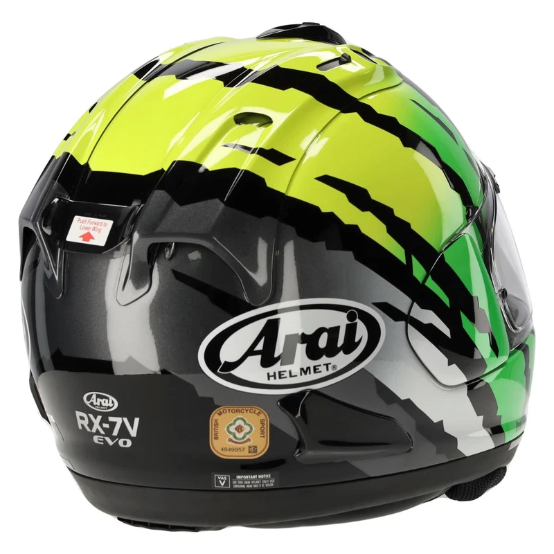 Arai RX-7V Evo Blade Yellow, photo 4 of 6