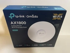 TP-Link | EAP610 AX1800 | Wifi6 Access Point | Omada Mesh | PoE+ | Slim D